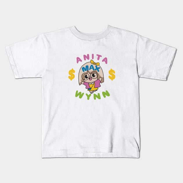 anita max wynn Kids T-Shirt by debruh